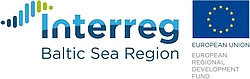 EU Interreg BSR -logo ja EU-lippu_222px